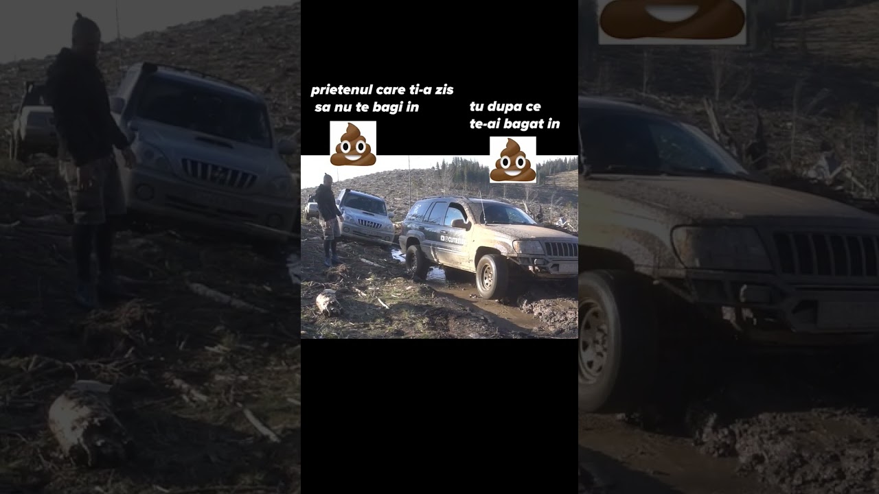 Cine va scoate mereu? #offroad #offroadromania #overlanding #offroad4x4 #noroi