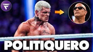 Cody Rhodes es ACUSADO de POLITIQUERO | Plan original de Wrestlemania 40