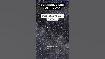 There is floating water in space... #shorts #astronomy
