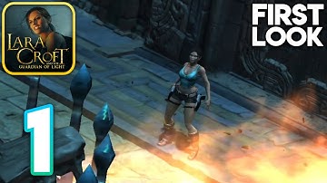 Lara Croft: Guardian of Light - Walkthrough Gameplay Part 1 - INTRO - Temple of Light (iOS, Android)