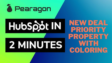 Deal Priority Property - HubSpot in Under 2 Minutes