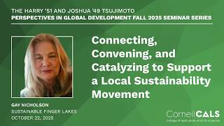 Connecting, Convening, and Catalyzing to Support a Local Sustainability Movement