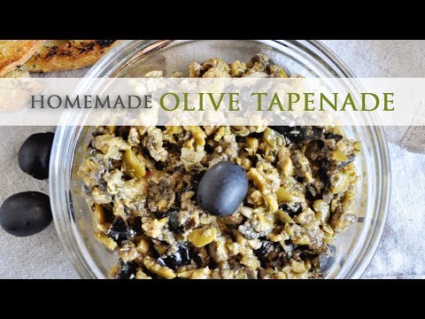 Homemade Olive Tapenade Recipe