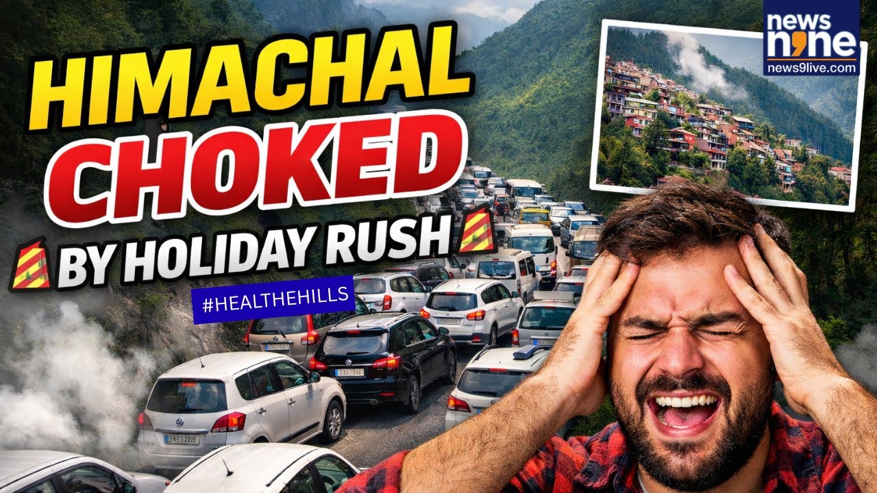 LIVE : HILLS BATTLE OVERTOURISM | YEAR-END HOLIDAY RUSH CHOKES HIMACHAL PRADESH | Heal The Hills
