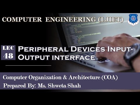 48 COA Peripheral Devices Input Output interface - YouTube