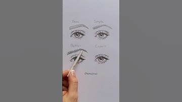 How to draw an eyebrow ✍️ #art #artwork #draw #drawing #style #cartoon #anime #artist