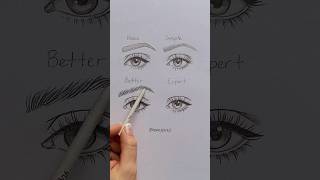 How To Draw An Eyebrow ✍️ #Art #Artwork #Draw #Drawing #Style #Cartoon #Anime #Artist