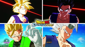 ドラゴンボール スパーキング！ゼロ - 悟飯の全変身＆必殺技（全DLC）