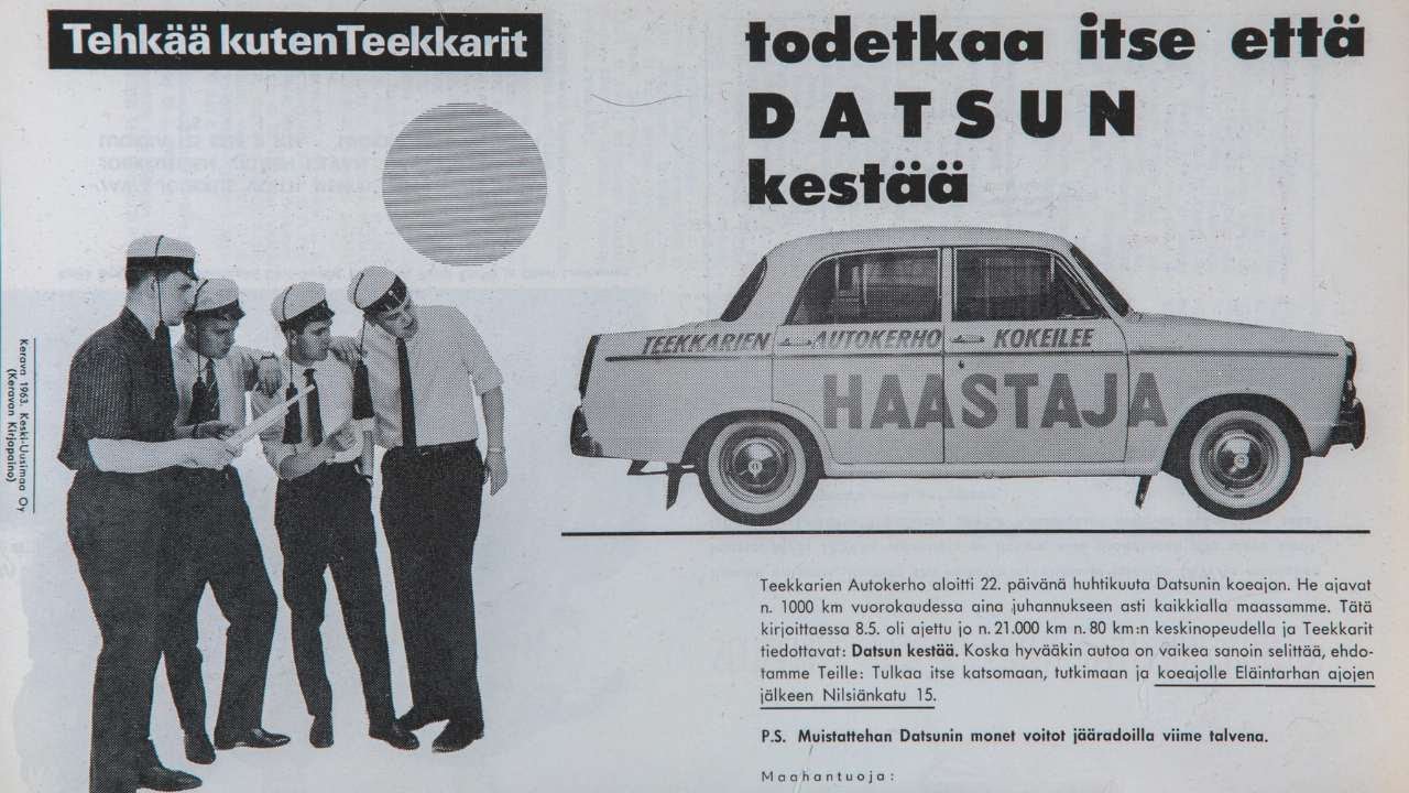 Podcast: Ihan oikea auto, Datsun Bluebird 1200