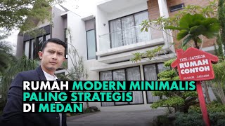 Rumah Modern Minimalis Paling Strategis Di Medan 1,2 Milyaran | Review Rumah Tipe Cattleya Mayfair