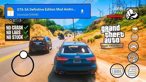 GTA San Andreas Definitive Edition V4 Modpack For Android - GTA Trilogy Mobile 2024