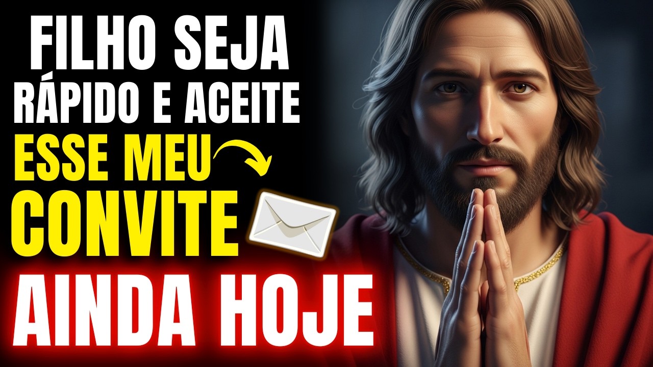 DEUS ESTÁ FALANDO AGORA: VOCÊ PRECISA OUVIR ISSO | MENSAGEM DE DEUS