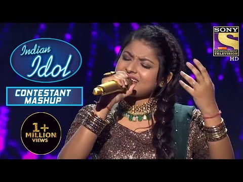 Arunita की Melodic Voice के Perfect Renditions | Indian Idol | Contestant Mash Up