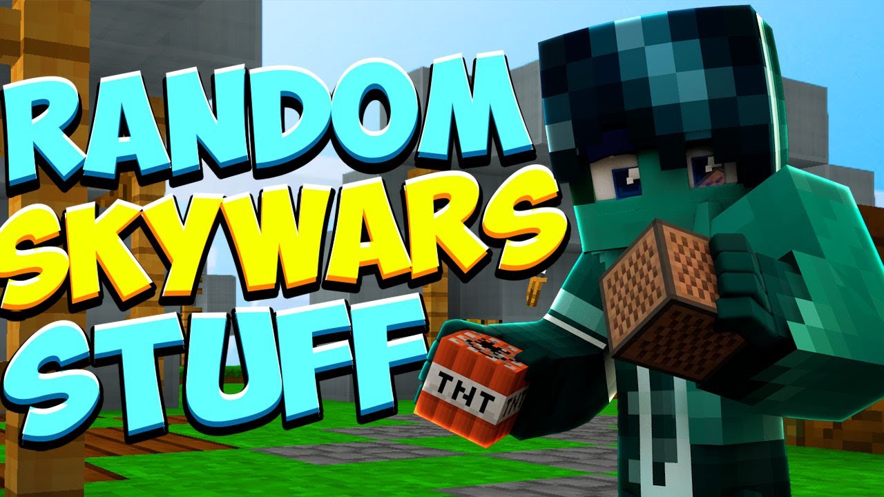 I did Random Stuff in Skywars... - YouTube