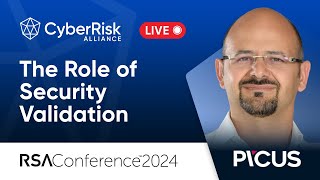 The Role of Security Validation to Reduce and Quantify Cyber Risk - Volkan Ertürk - RSA24 #4