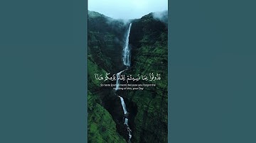 ﴿ وَلَوْ شِئْنَا لَآتَيْنَا كُلَّ نَفْسٍ هُدَاهَا ... #الجمعة #سورة_السجدة #قرآن_كريم