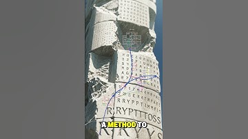 The Unbreakable Kryptos Code #short #history #shortvideo #reels #foryou #fyp  #documentary