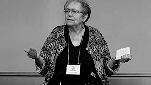 Mary Catherine Bateson Receives the Norbert Wiener Medal