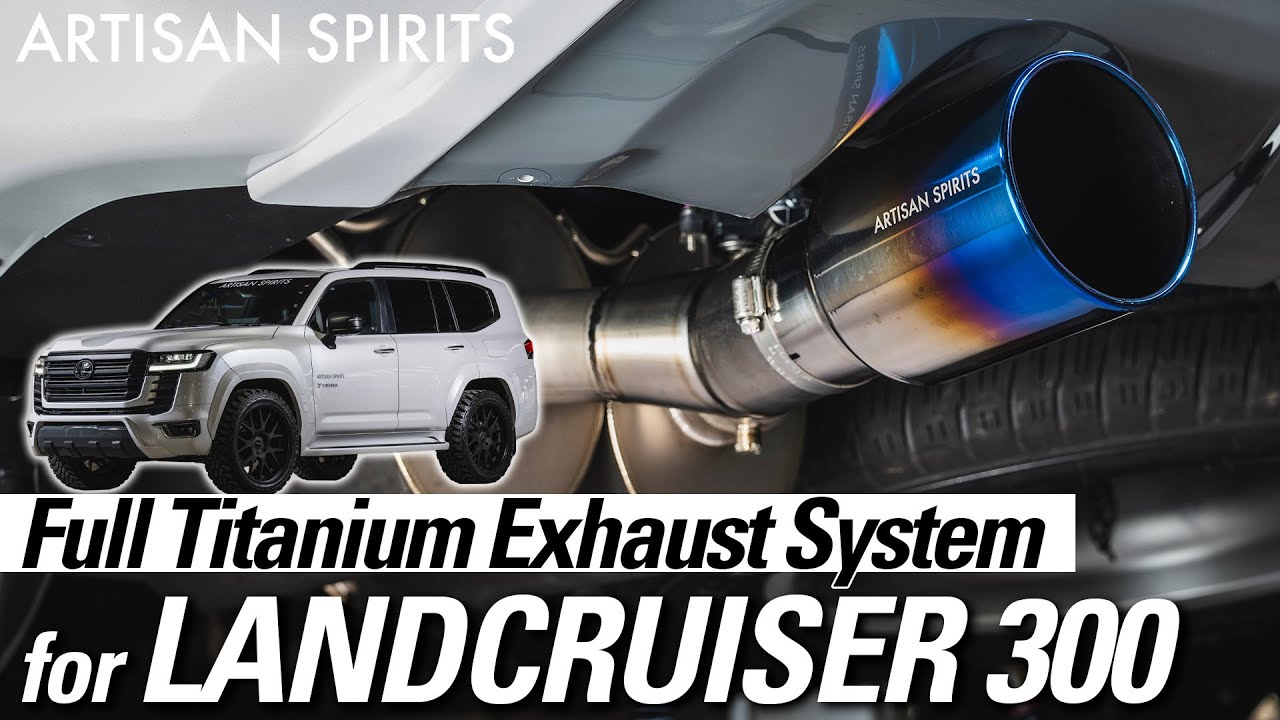 Exhaust sounds check!!】FULL TITANIUM EXHAUST SYSTEM for