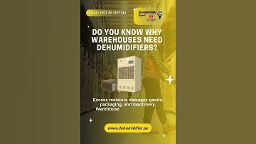 Why Every Warehouse Needs a Reliable Dehumidifier System?