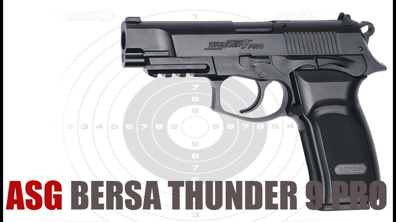 Zona Pesca - ➡️ Pistola Airsoft Co2 Asg Bersa Thunder 9 Pro