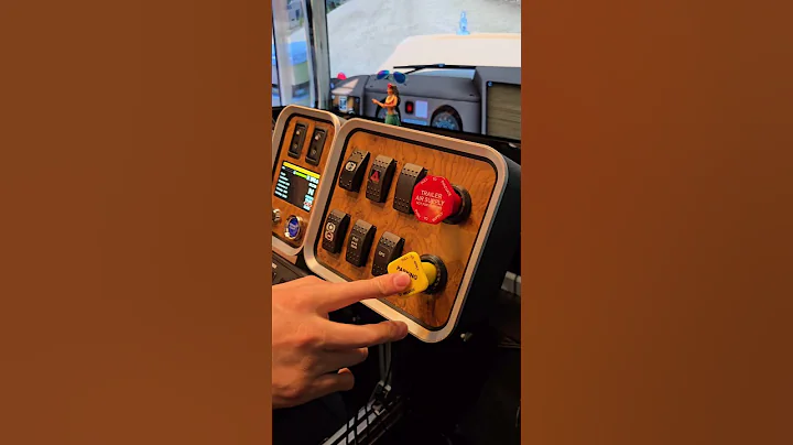 Is this the future of truck driving??? Hyper realistic truck simulator #trucklife #truckin #