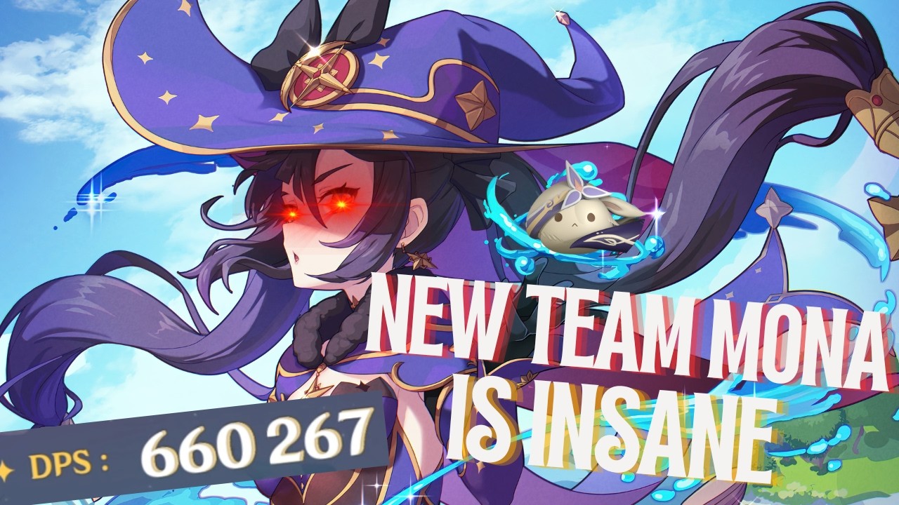 New Mona Is INSANE 660K DPS !! Full Test Genshin Impact - YouTube