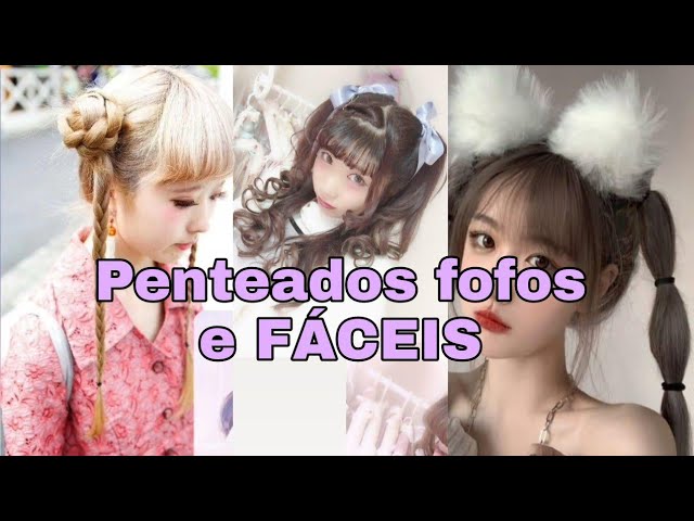 Falando de Estilo: Kawaii – aprenda 4 penteados.