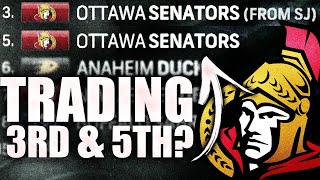 Ottawa Senators TRADING 3rd & 5th Overall Picks? 2020 NHL Entry Draft Top Prospects Rumours & News