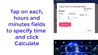 wattbills kilowatts calculations screenshot 2