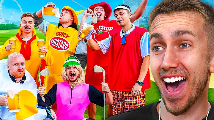 Reacting To YouTuber Pub Golf! (GONE WRONG)