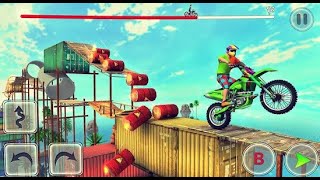 Bike Stunt Race Master 3d Racing Game 2019 - New Free Bike Game - Best Android Gameplay FHD screenshot 2