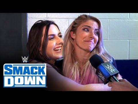Alexa Bliss & Nikki Cross in great spirits backstage: SmackDown Exclusive, Dec. 6, 2019