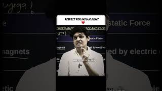 Respect For Indian Army ❤️||Prashant Kirad #shorts #ytshorts #class10 #cbse #indianarmy #airforce