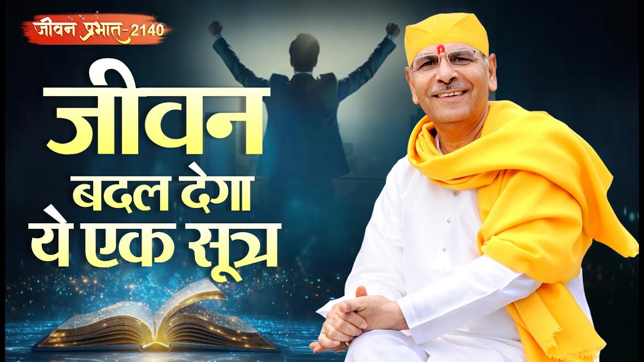 Jeevan Prabhat 2140 | जीवन बदल देगा ये एक सूत्र | Sept 24, 2025  Sudhanshu ji Maharaj