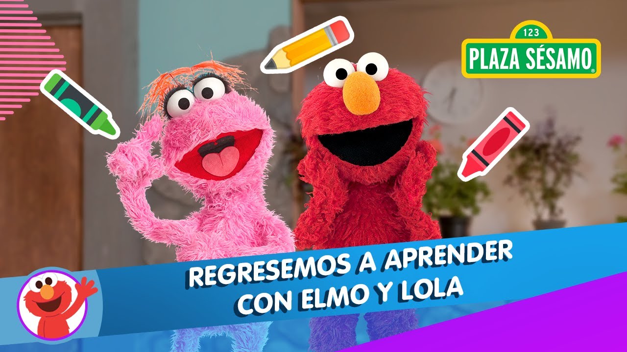 ⁣Plaza Sésamo: ¿Cómo viven Elmo y Lola la vuelta a la escuela?