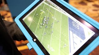 The NFL uses Microsoft Surface