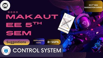 EE 5th Sem Control System Exam Tips 2025-26 | Must-Know Suggestions #makaut #EE5thSem