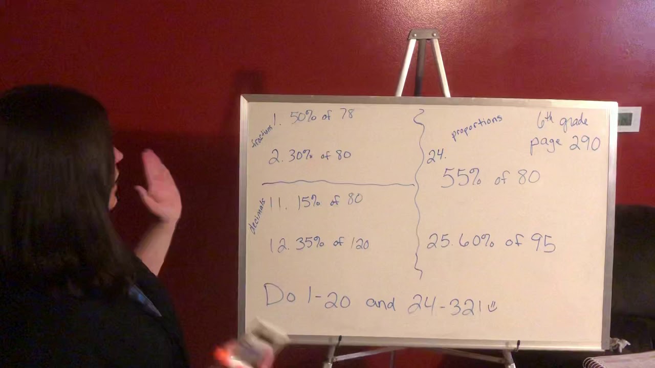 6th Grade Math page 290