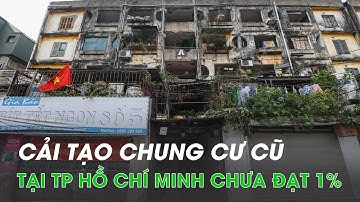 Cải tạo chung cư cũ tại TP Hồ Chí Minh chưa đạt 1%