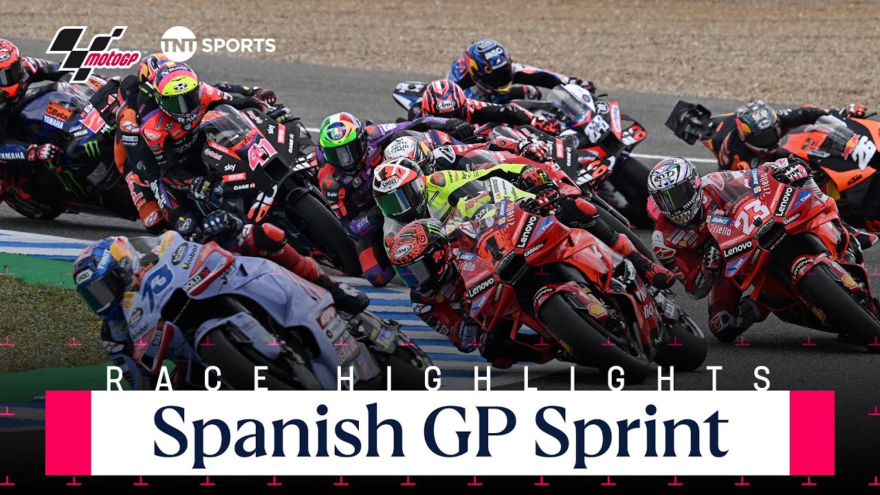 CHAOTIC SPRINT RACE! 🫨 | Spanish MotoGP 2024 Sprint Race Highlights