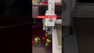 Pooping of3D Printer #3dprinter #bambulab #3dprinting