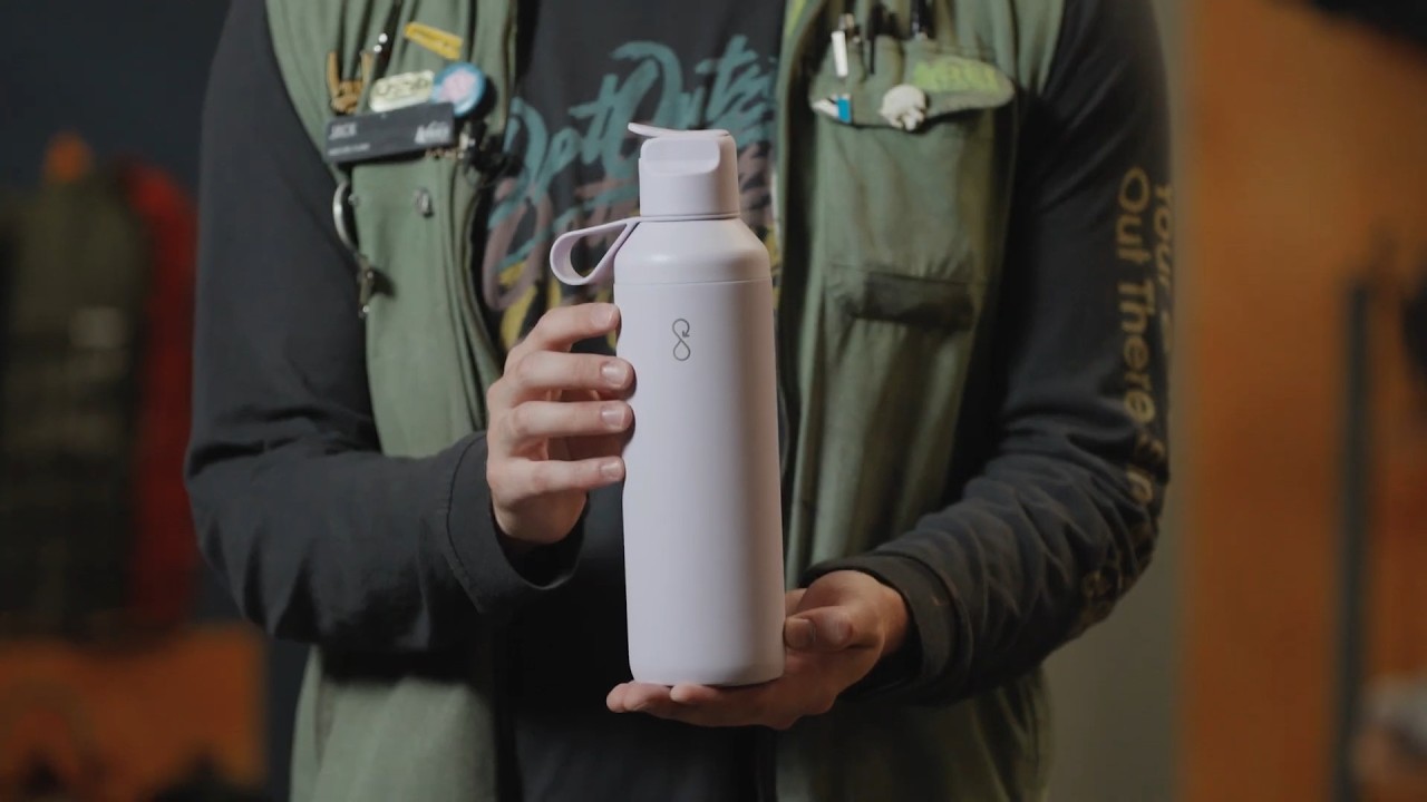 Preview of Ocean Bottle Peak GO Vacuum Water Bottle with Straw Lid - 24 fl. oz. Video