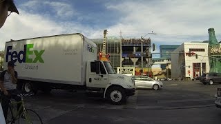 Chris Christie FedEx Legal Alien Immigration Trucks, Las Vegas, Nevada, 5 August 2015