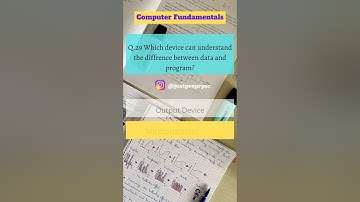 Rajasthan Computer Instructor | Paper 2 | Computer Fundamentals | V06