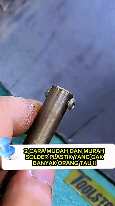 2 CARA MUDAH DAN MURAH SOLDER PLASTIK ‼️ #shorts #diy #tips