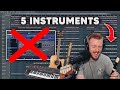 MAKING A CRAZY BEAT WITH 5 RANDOM INSTRUMENTS (NO VSTS) *SOUNDS FIRE*