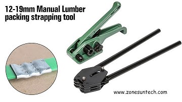 How To Use Handheld Manual Strapping Tool