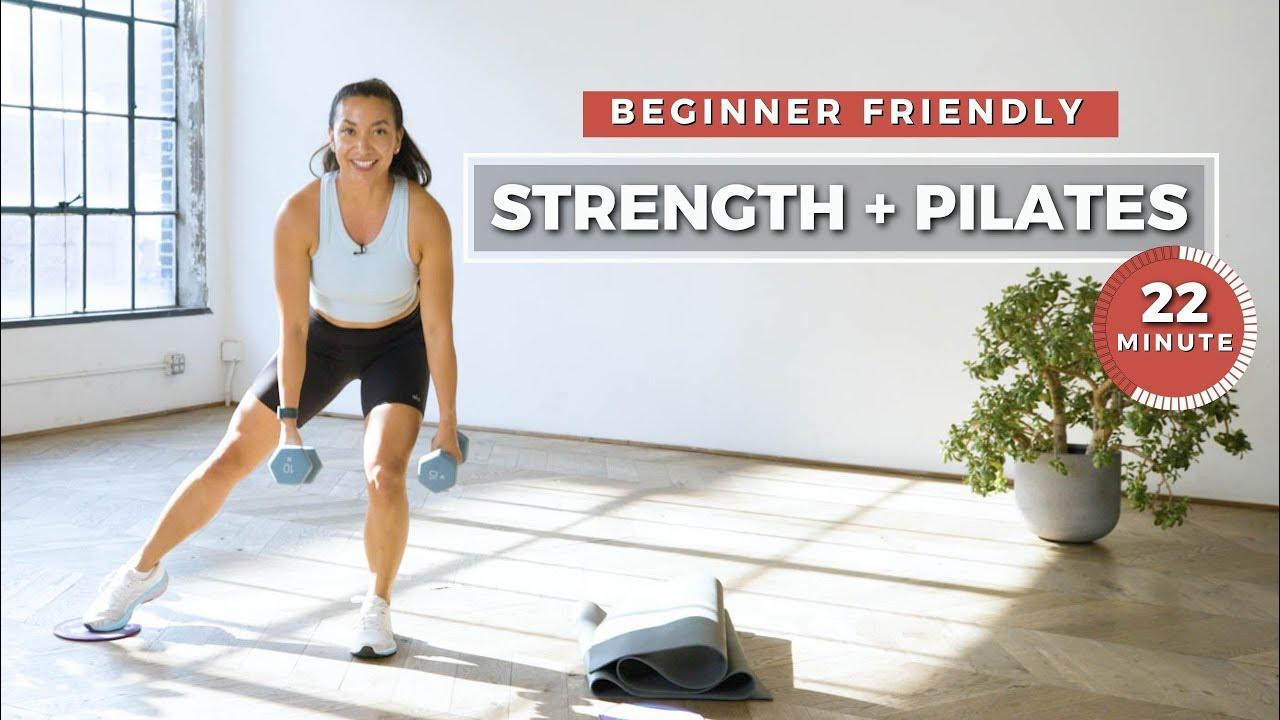 22 Minute Strength and Pilates Workout Trainer of the Month Club