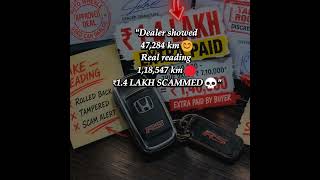 Used Car Odometer Rollback ₹500 Scam India 2026 — Complete Exposure in +Recovery 💀😨